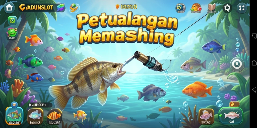 Tangkapan ikan yang menakjubkan dalam GADUNSLOT.