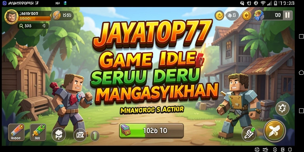 Tampilan gameplay menarik dari JAYATOP77 dengan mekanik Idle.