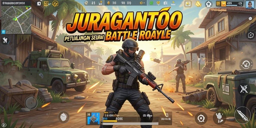Tampilan gameplay JURAGANTOTO yang intens dan mendebarkan.