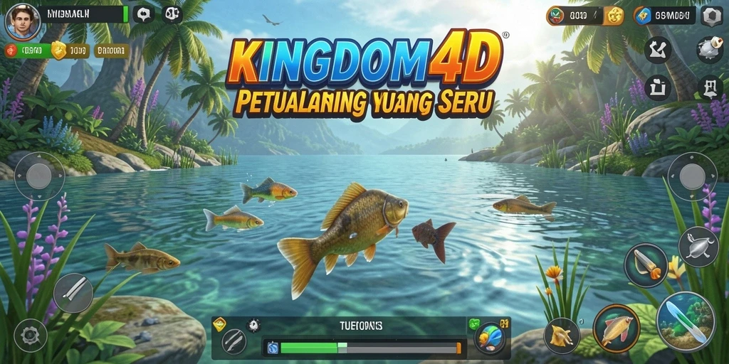 Tangkapan ikan besar di KINGDOM4D dengan grafis menakjubkan.
