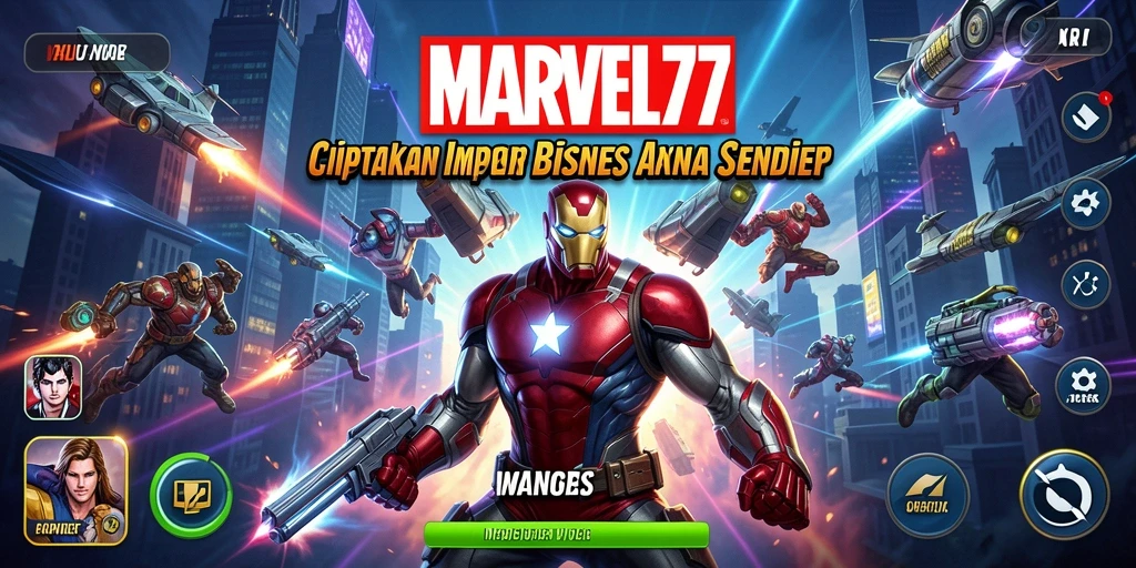 Tampilan gameplay MARVEL77 yang menarik dan dinamis.