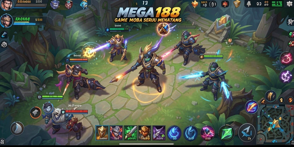 Gameplay seru dengan strategi tim yang membutuhkan kerjasama.