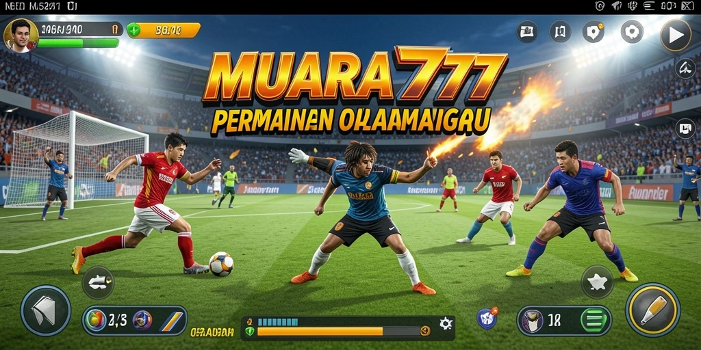 Tampilan dinamis dari pertandingan olahraga seru di MUARA777.