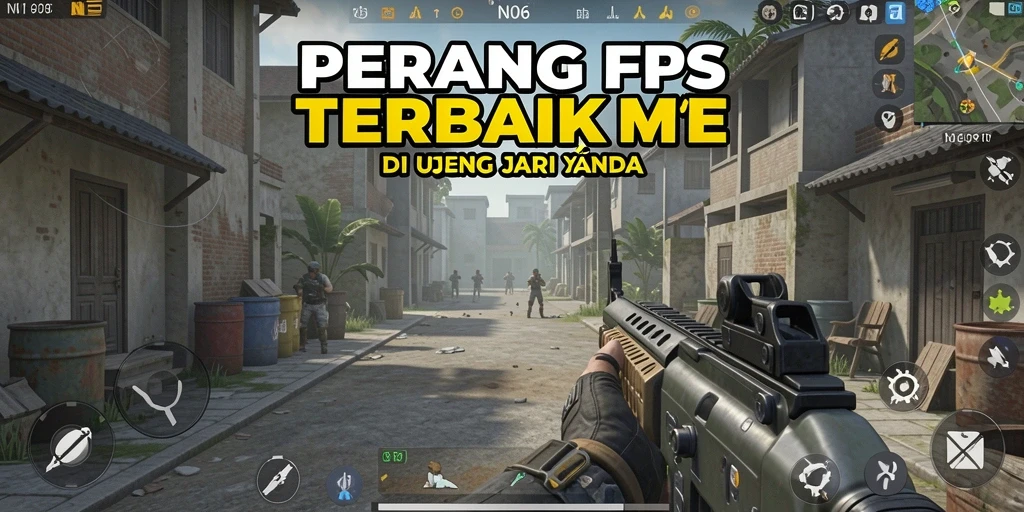 Tampilan gameplay mendebarkan dalam N06 dengan aksi tembak-menembak.