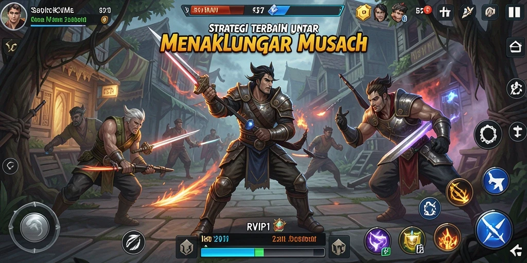 Tangkapan layar gameplay RVIP1 yang seru dan strategis.