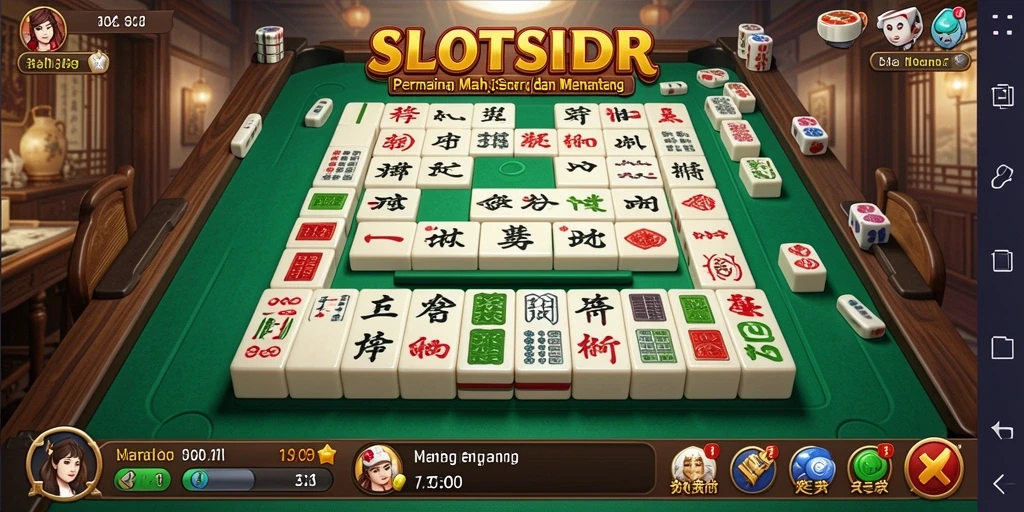 Tampilan gameplay SLOTSIDR yang menarik dan menantang.